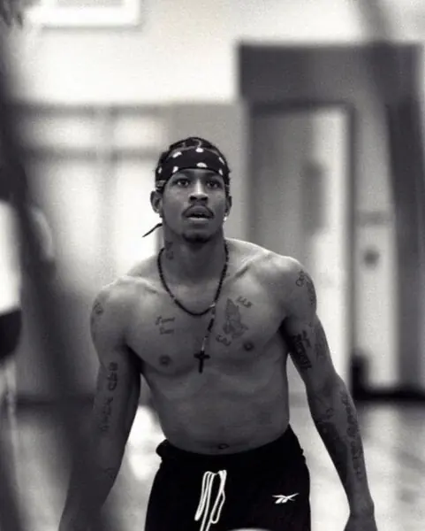 Allen Iverson Shirtless Allen Iverson Shirtless