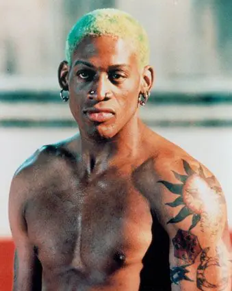 Dennis Rodman Shirtless 3