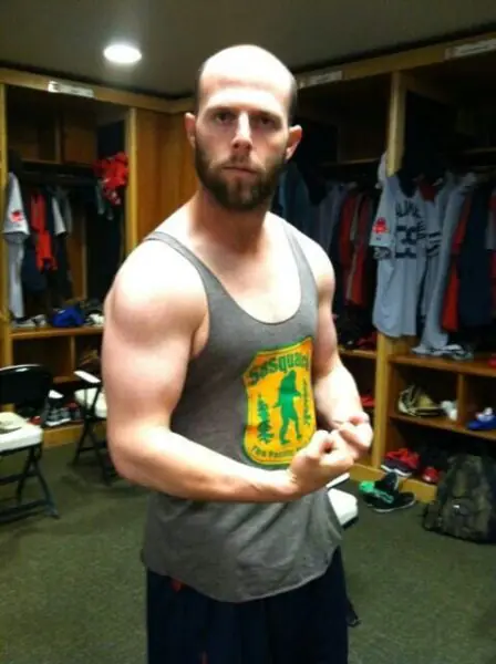 Dustin Pedroia Shirtless