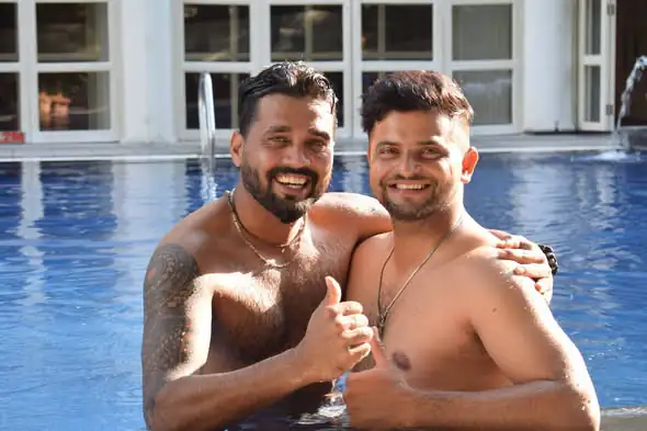 Suresh Raina Shirtless 2