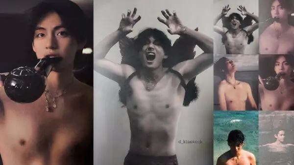 V Shirtless 5