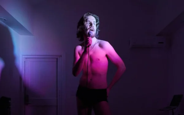 Bo Burnham Shirtless