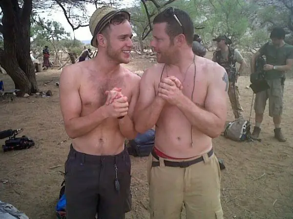 Dermot O'Leary Shirtless