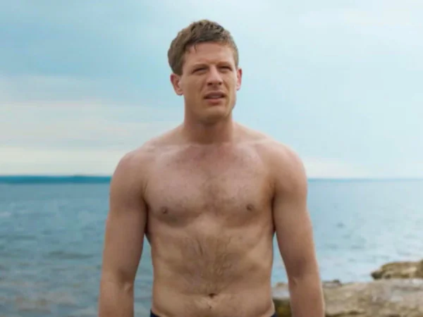 James Norton Shirtless