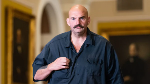 John Fetterman Shirtless 3