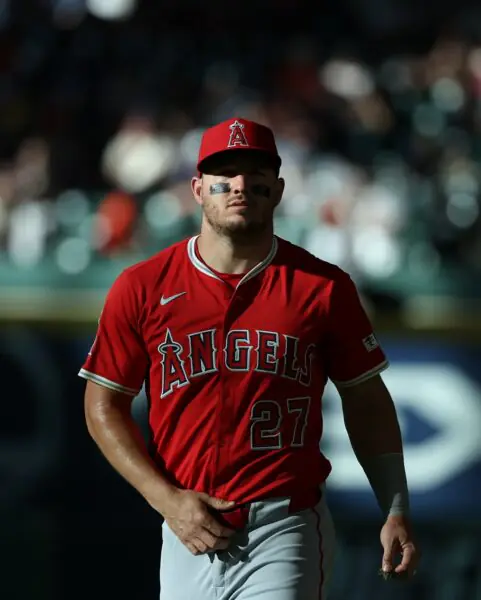 Mike Trout Shirtless 5