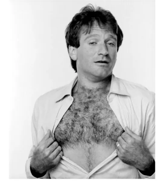Robin Williams Shirtless
