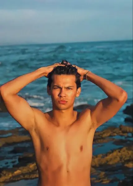 Xolo Maridueña Shirtless