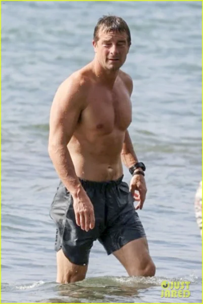 Bear Grylls Shirtless
