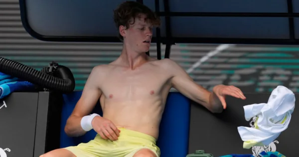 Jannik Sinner Shirtless 2