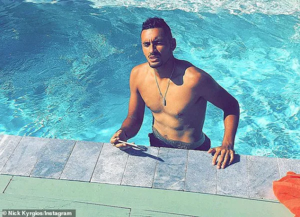 Nick Kyrgios Shirtless 2