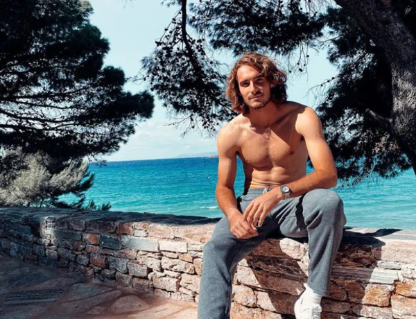 Stefanos Tsitsipas Shirtless 3