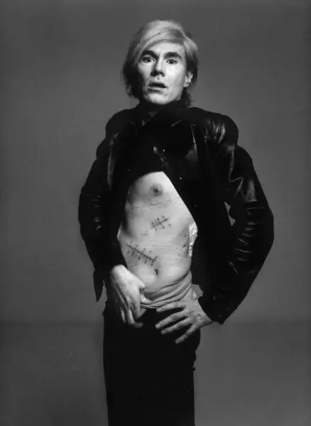 Andy Warhol Shirtless