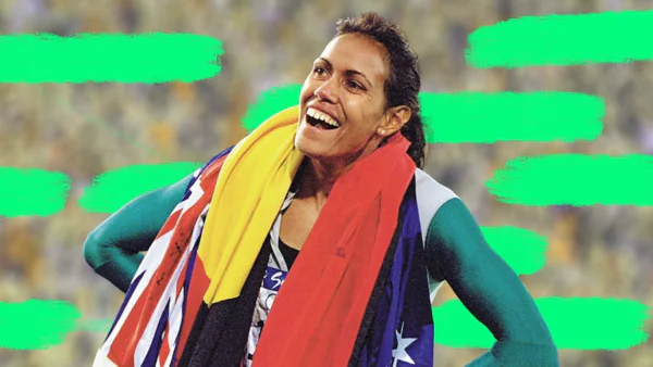 Cathy Freeman Family 3