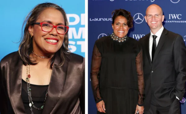 Cathy Freeman Family