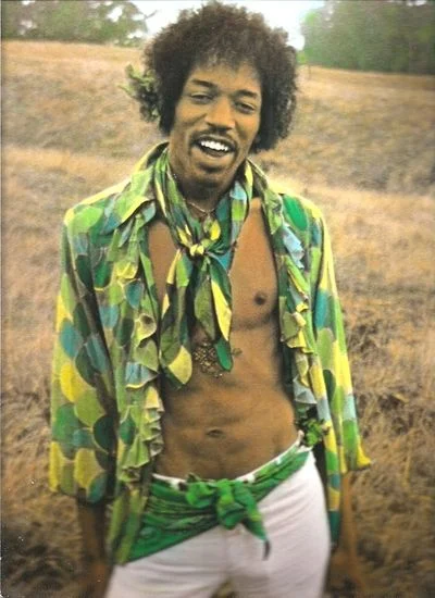 Jimi Hendrix Shirtless