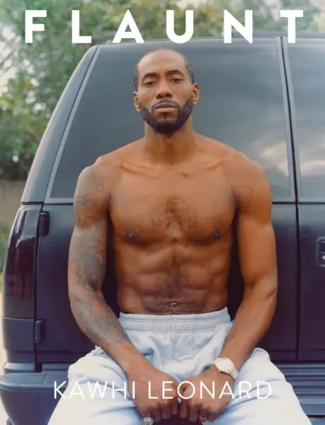 Kawhi Leonard Shirtless 3