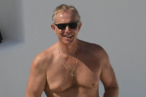 Tony Blair Shirtless 4