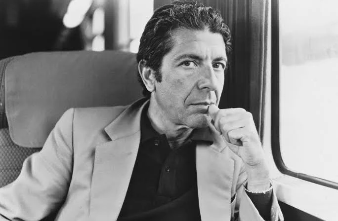Leonard Cohen Shirtless