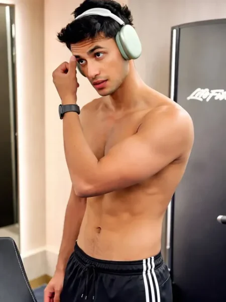 Abhishek Sharma Shirtless
