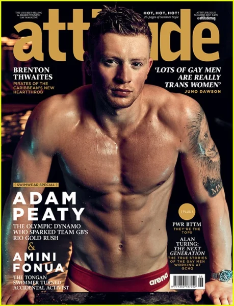 Adam Peaty Shirtless 2 Adam Peaty Shirtless 2