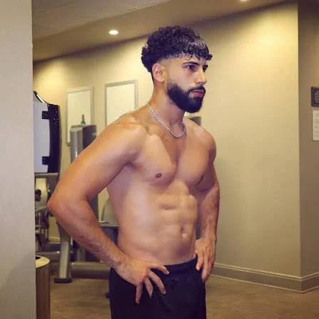 Adam Saleh Shirtless