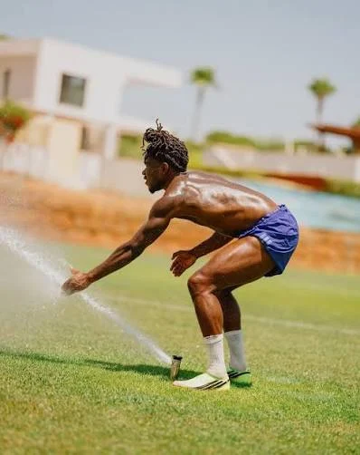 Ademola Lookman Shirtless 4