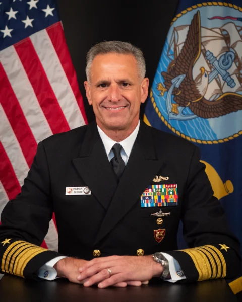 Admiral Robert Burke Family