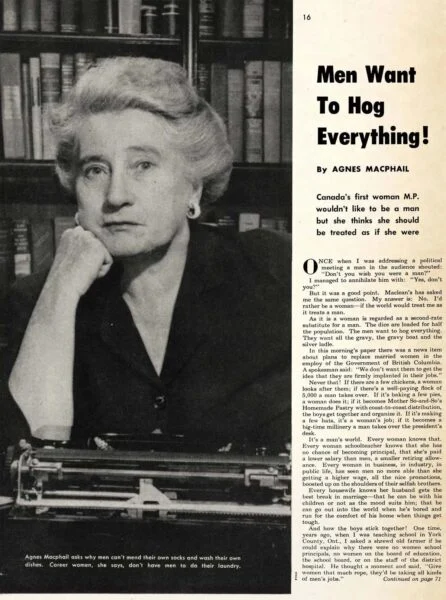 Agnes Macphail Family 4