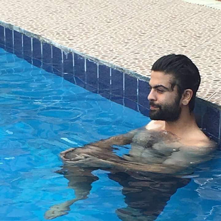 Ahmad Shahzad Shirtless