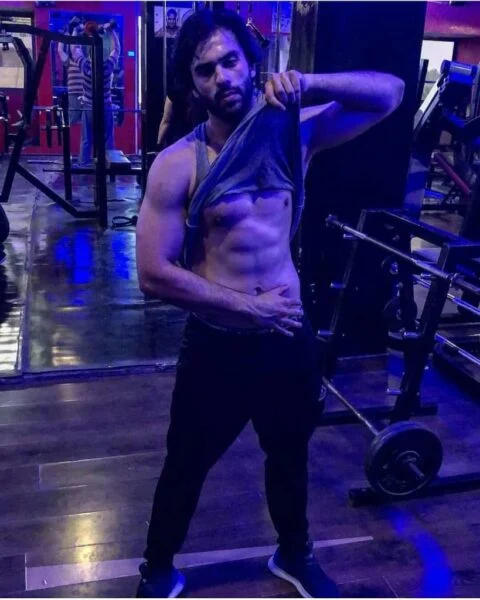 Ameer Gilani Shirtless