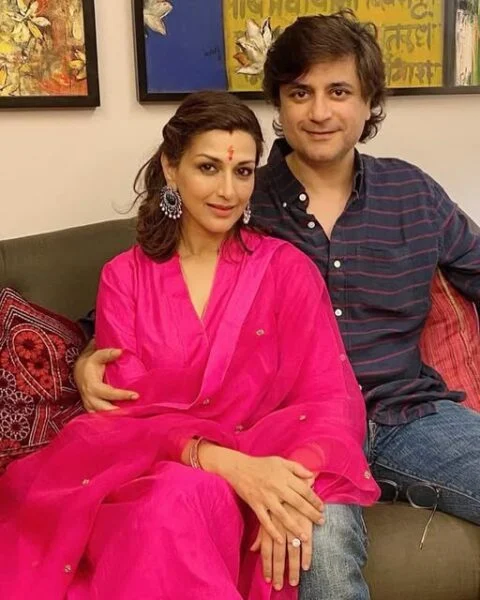 Sonali Bendre Family